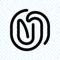 九游体育官方网站Logo - 橙色火焰与蓝色盾牌组合标志